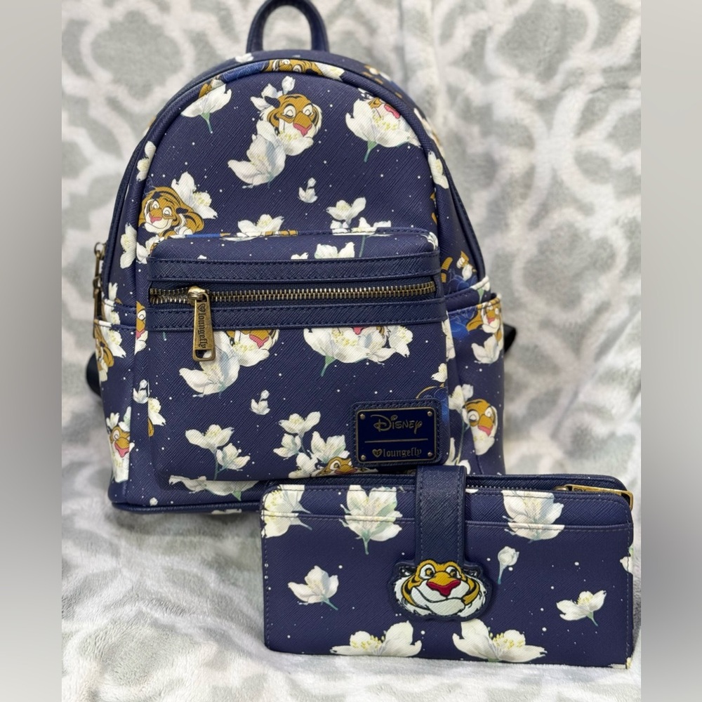 Loungefly(pre-Funko)Disney Aladdin Raja starry night backpack w/wallet